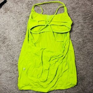 Lululemon Athletica Lime Halter Tank
